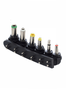 Зарядка для ноутбуков универсальный блок питания с насадками 3-12В, 30Вт Орбита OT-APB60